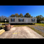 Manufactured Home set on Blocks